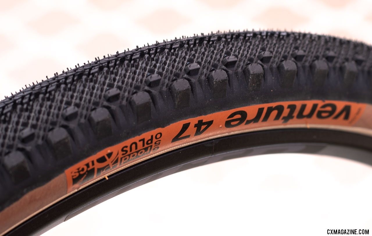 WTB keeps cranking out the mixed terrain tires. The latest is the Venture 47mm in 650b/27.5 diameter only. 2019 Sea Otter Classic. © A. Yee / Cyclocross Magazine