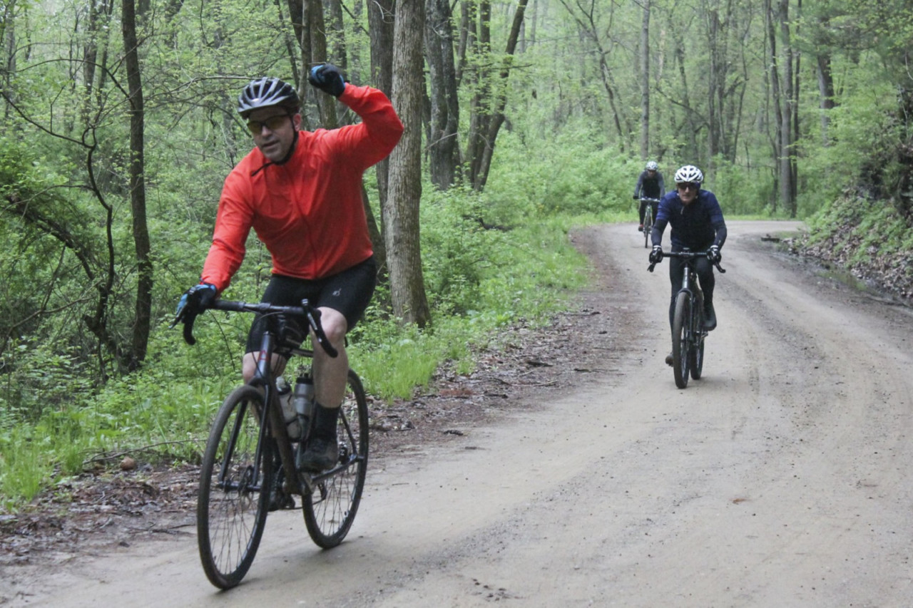 The Black Fork Gravel Grinder had a tough challenge and pretty views. 2019 Black Fork Gravel Grinder, Ohio. © Alecia Simpson