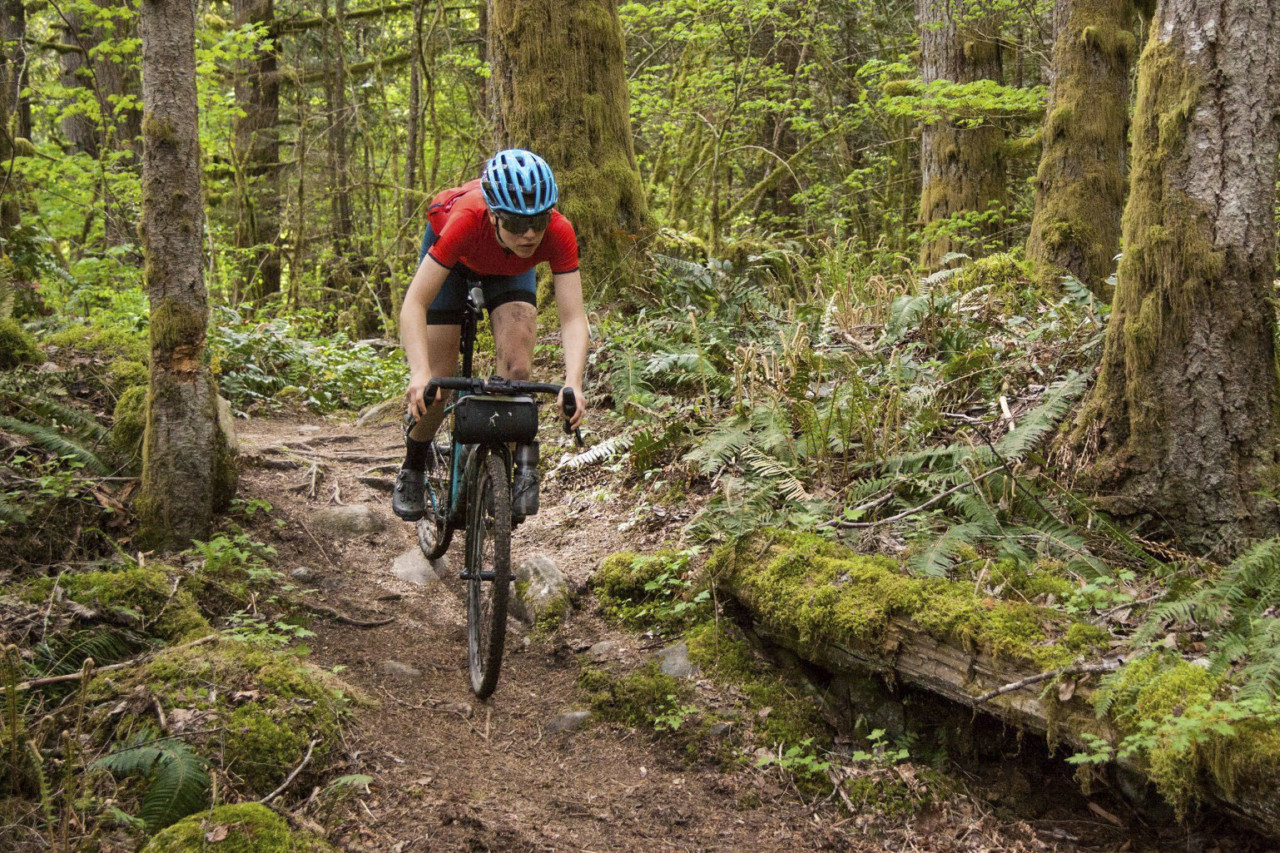 THe Ride for Water course featured trails of all kinss. 2019 Ride for Water. © Liam Dueck