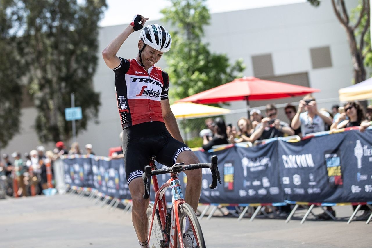 Peter Stetina won his groad debut at the 2019 Belgian Waffle Ride. photo: BWR Photo Pool
