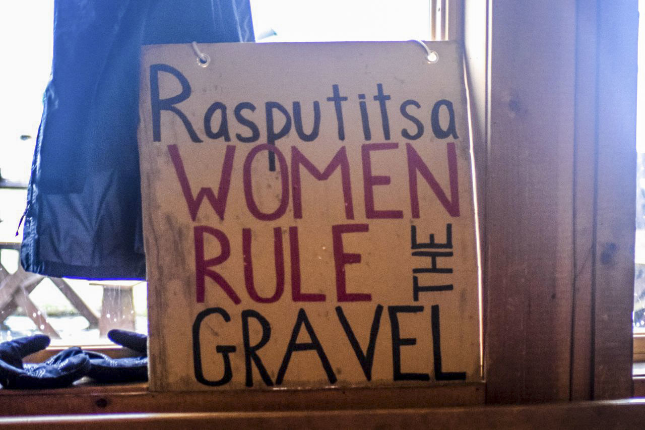 Encouraging women's participation is an essential part of Rasputitsa. 2019 Rasputitsa Gravel Race, Vermont. © Nolan Myers