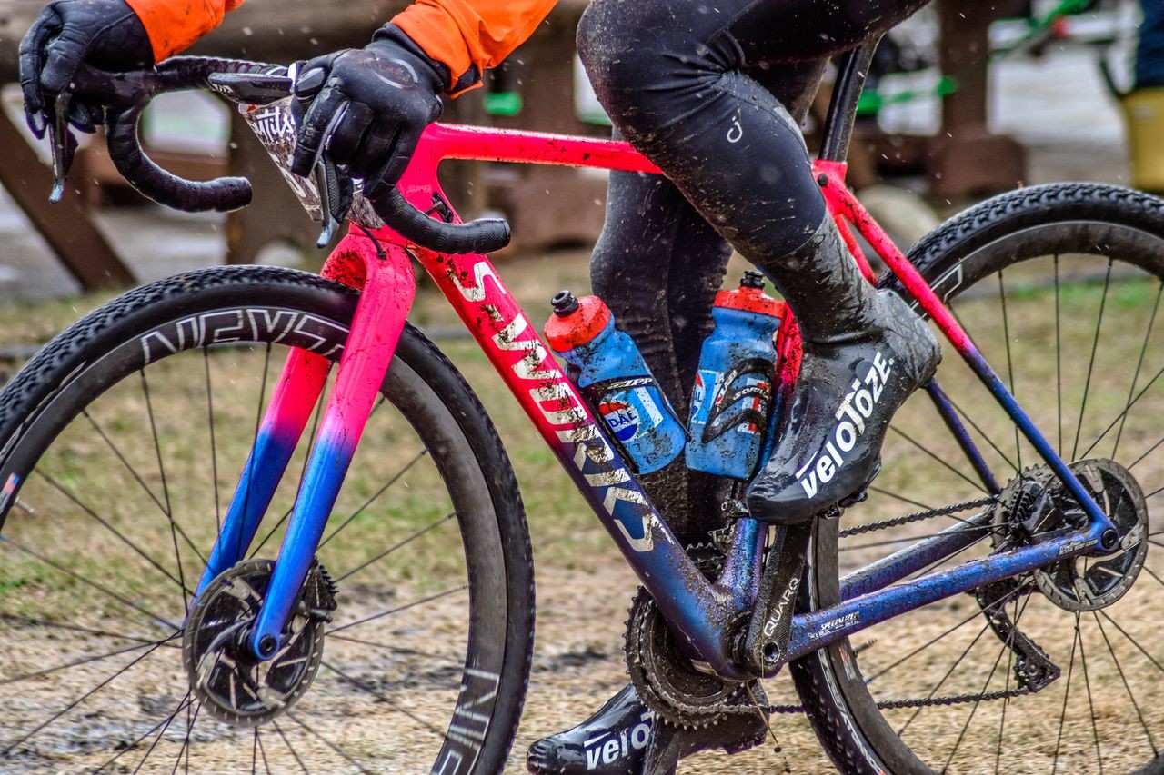 Lars Boom was a special guest at this year's race. 2019 Rasputitsa Gravel Race, Vermont. © Nolan Myers