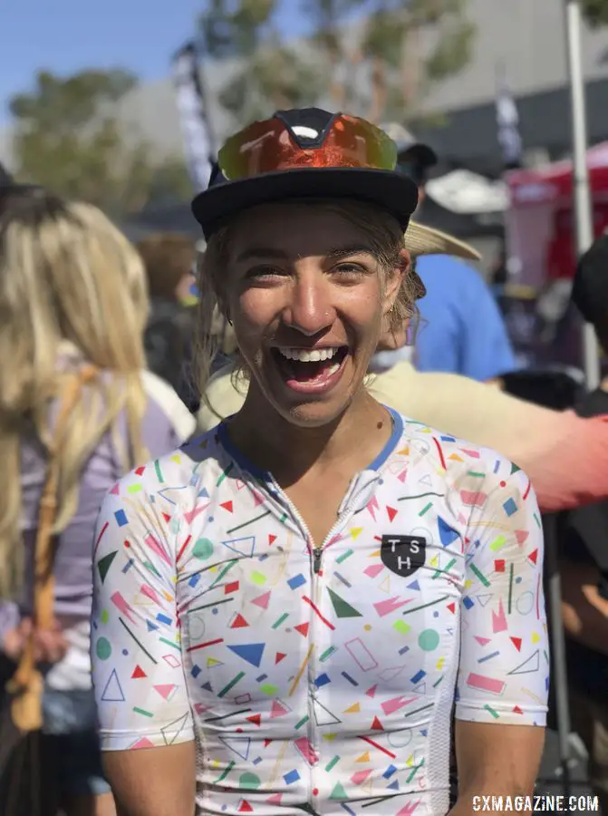 Sarah Sturm won the Women's race at BWR. 2019 Belgian Waffle Ride. © Molly Cameron