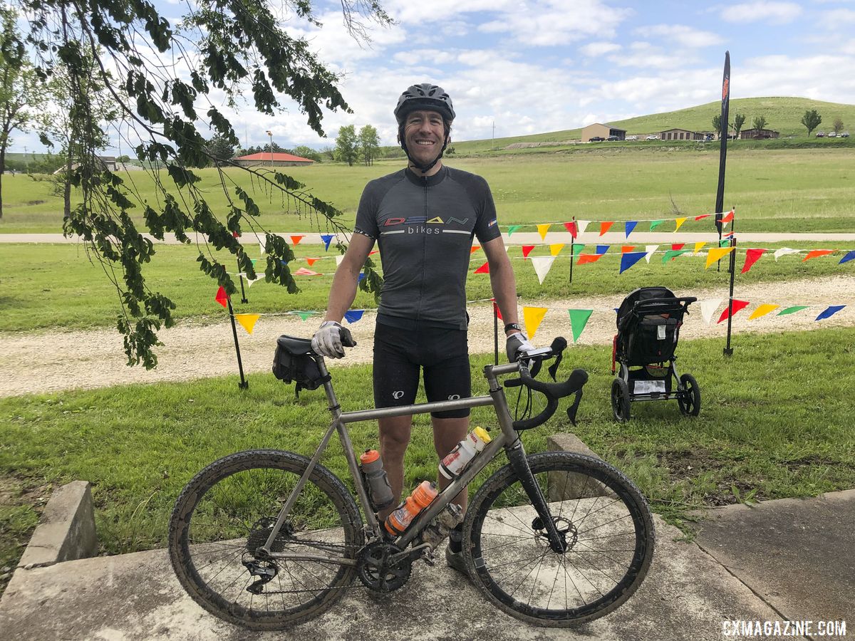 After Maisie's Pride, Symns got the good news he was headed to the Dirty Kanza.