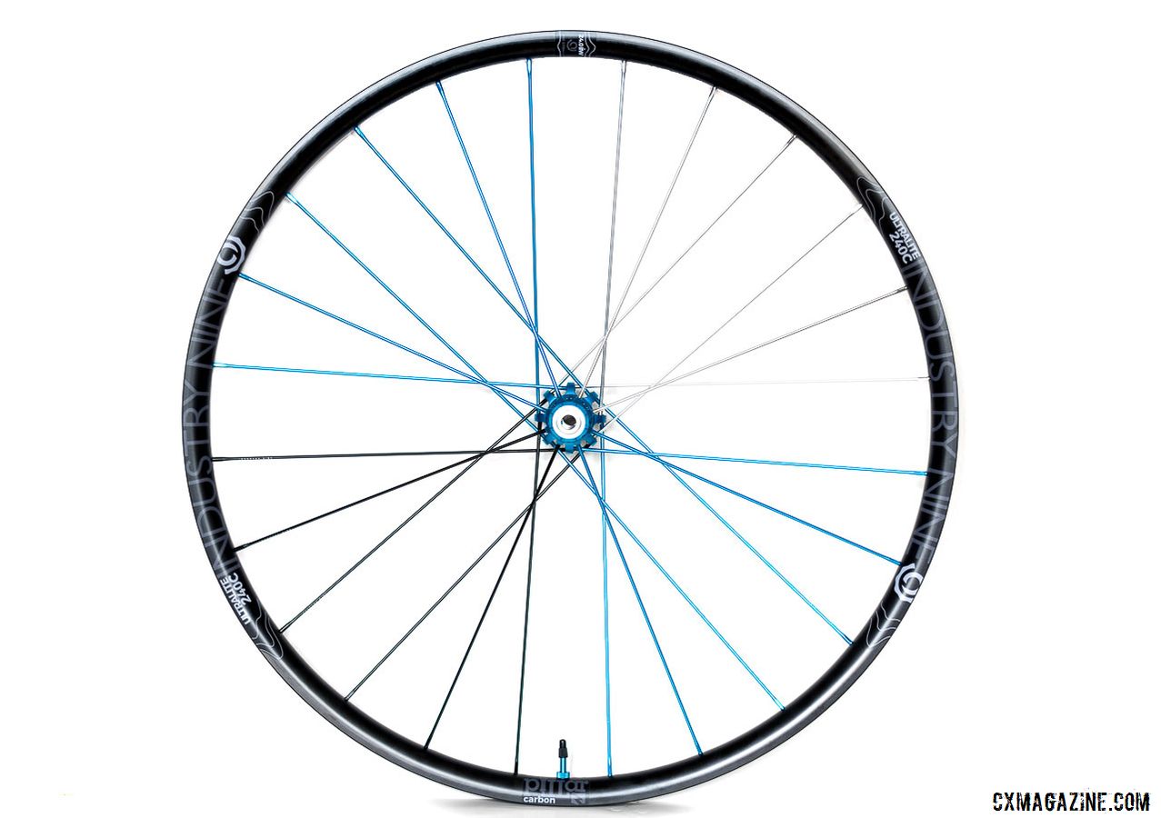 Industry Nine Ultralite 240 TRA Carbon Tubeless Clincher Wheelset. © C. Lee / Cyclocross Magazine