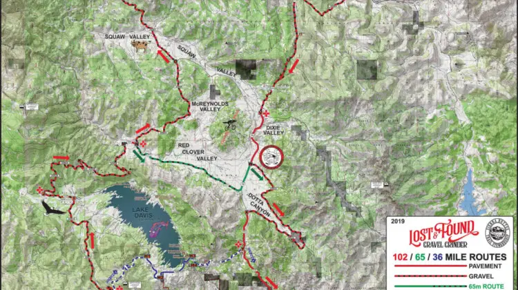 2019 Lost and Found Course Map