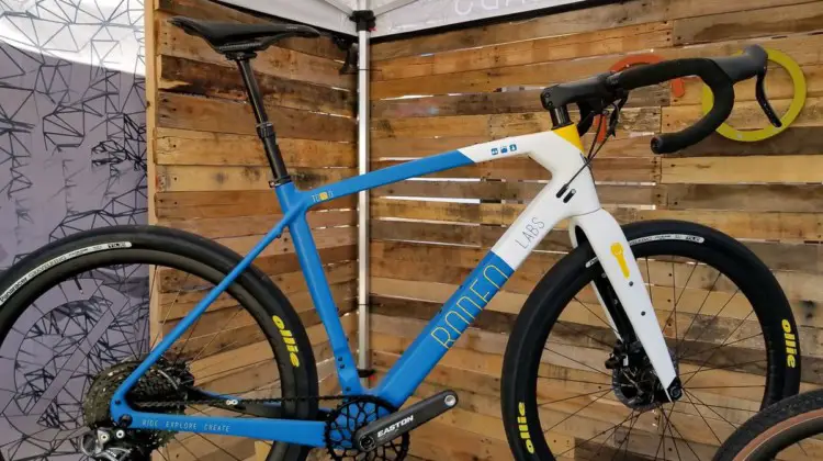 Rodeo Labs Trail Donkey 3.0 with dropper post and TRP Hylex / Shimano Di2. 2019 Sea Otter Classic. © Cyclocross Magazine