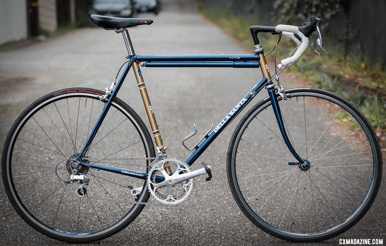 Clifford Lee's Roland Della Santa Road bike. © C. Lee / Cyclocross Magazine