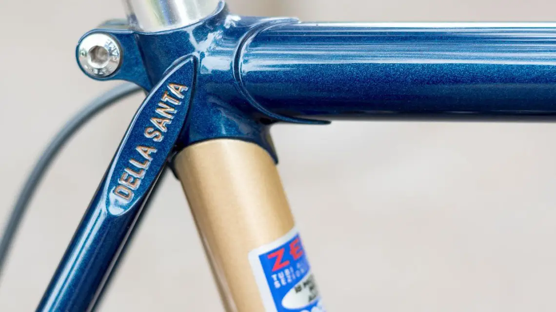 Clifford Lee's Roland Della Santa Road bike. © C. Lee / Cyclocross Magazine