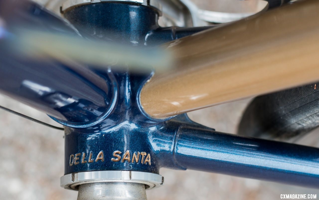 Clifford Lee's Roland Della Santa Road bike. © C. Lee / Cyclocross Magazine