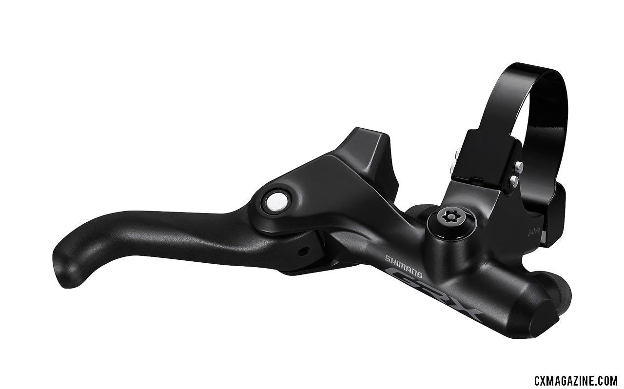 Shimano's new BL-RX812 inline brake lever brings back the Runkel lever to hydraulic disc brakes.