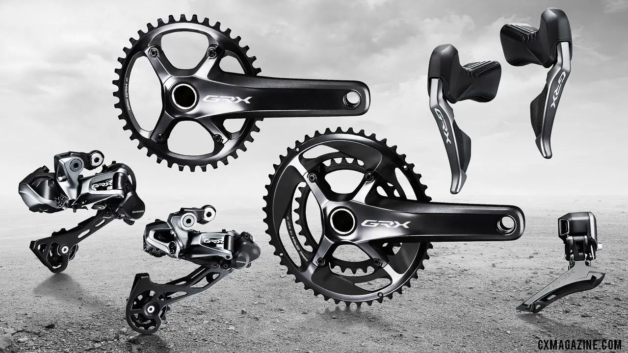 Shimano's new GRX Di2 RX815 gravel / cyclocross components.