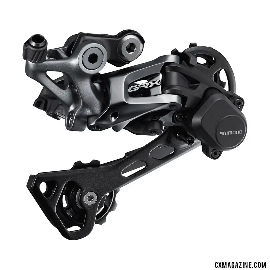 Shimano's new GRX mechanical 11-speed RX812 1x mechanical rear derailleur.