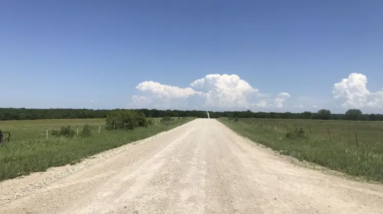 Beautiful roads awaited at this year's DK200. Mark Symns Rider Diary, 2019 Dirty Kanza 200. © M. Symns / Cyclocross Magazine