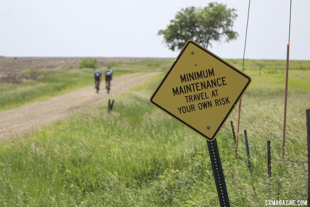 This year's course was very gnarly in spots thanks to liberal use of minimum maintenance roads. 2019 Dirty Kanza 200 Gravel Race. © Z. Schuster / Cyclocross Magazine