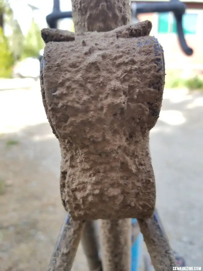 Ortenblad carried a spare tube, which was caked in mud by the end of the race. Tobin Ortenblad's 2019 Lost and Found-winning Santa Cruz Stigmata. © A. Yee / Cyclocross Magazine