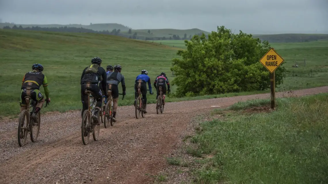 2019 Gold Rush Gravel Grinder, South Dakota. © Randy Ericksen