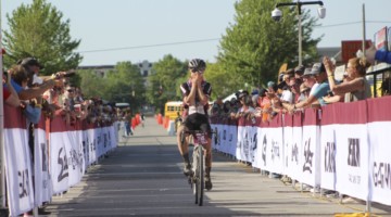 Amity Rockwell won the 2019 Open Women Dirty Kanza 200. © Z. Schuster / Cyclocross Magazine