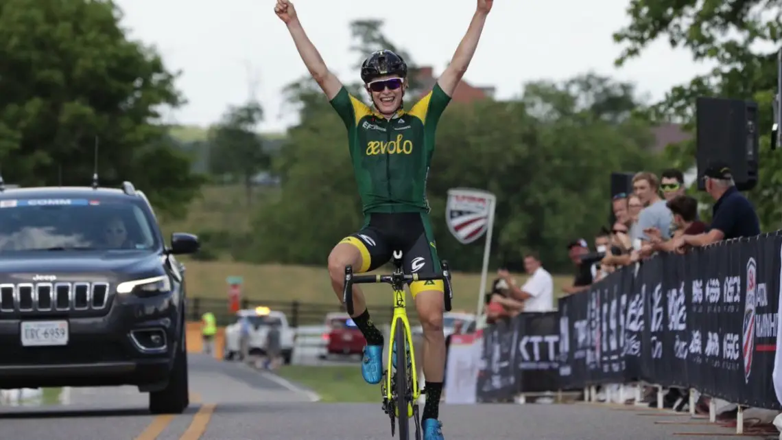 Lance Haidet is the U23 Men's Road National Champion. © Bruce Buckley / USA Cycling