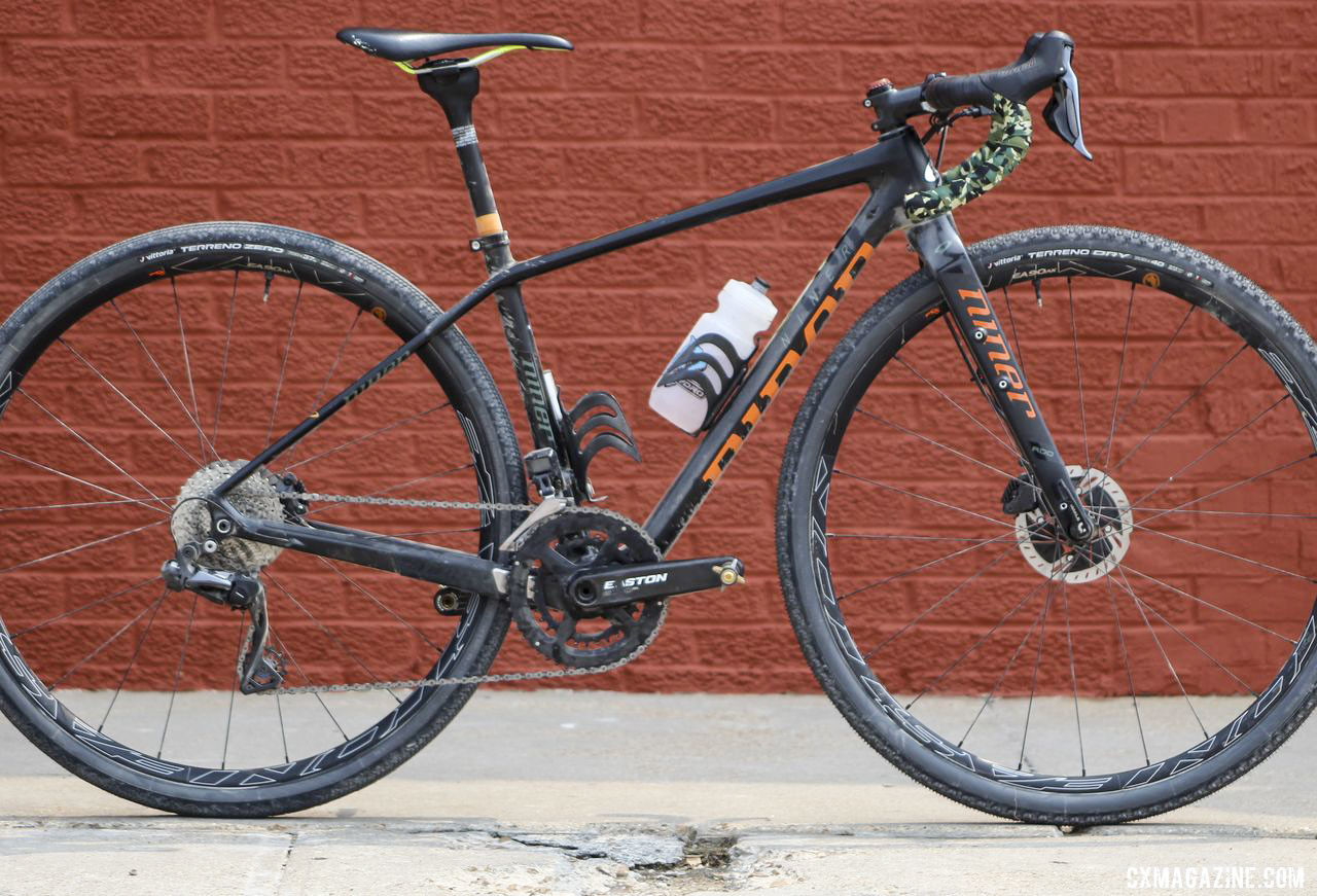 Amanda Nauman's 2019 DK200 Niner RLT 9 RDO Gravel Bike. © Z. Schuster / Cyclocross Magazine