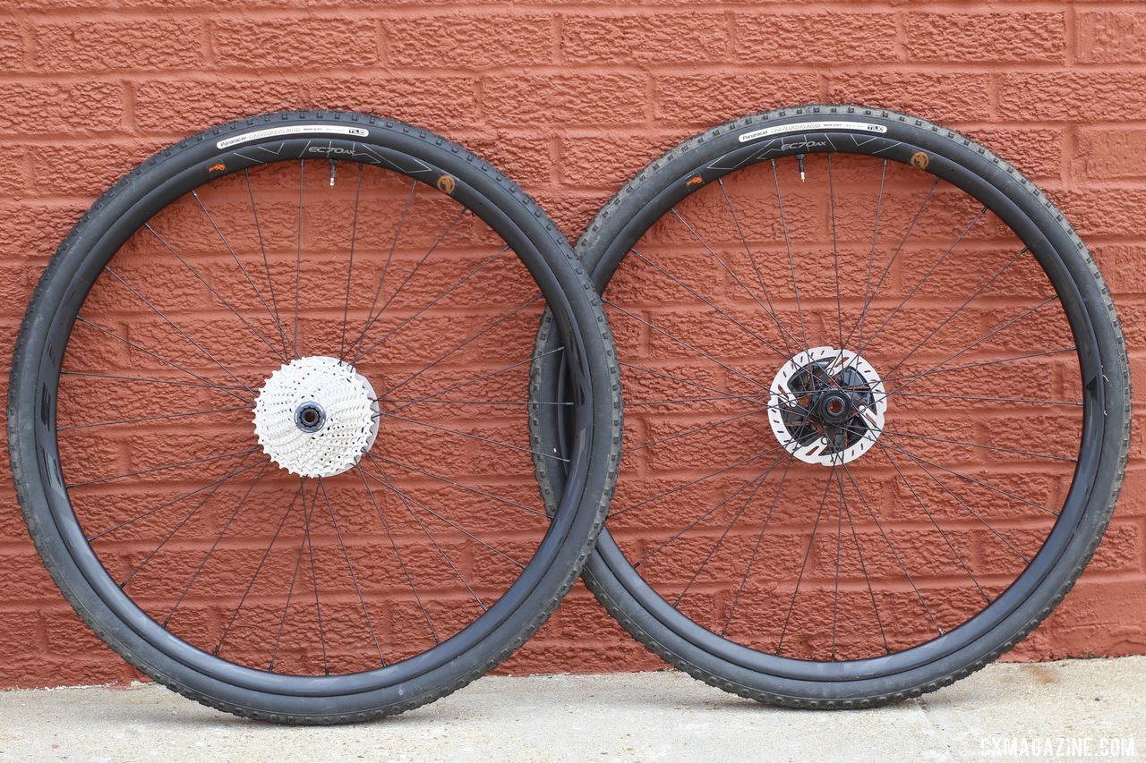 Nauman's backup EC70 AX wheels are likely coming soon from Easton. Amanda Nauman's 2019 DK200 Niner RLT 9 RDO Gravel Bike. © Z. Schuster / Cyclocross Magazine