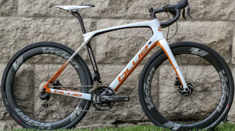 Blue Hogback Gravel Bike, 2019 Dirty Kanza Expo. © Z. Schuster / Cyclocross Magazine