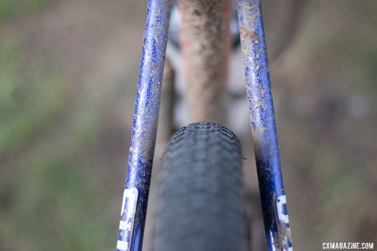 The redesigned Terra has clearance for tires up to 40mm wide. Katerina Nash's 2019 Lost and Found-winning gravel bike. © A. Yee / Cyclocross Magazine