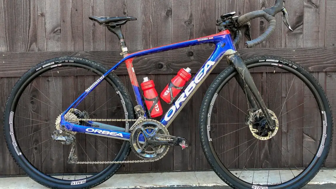 Katerina Nash's 2019 Lost and Found-winning Orbea Terra.