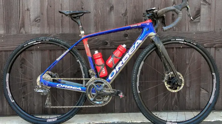 Katerina Nash's 2019 Lost and Found-winning Orbea Terra.