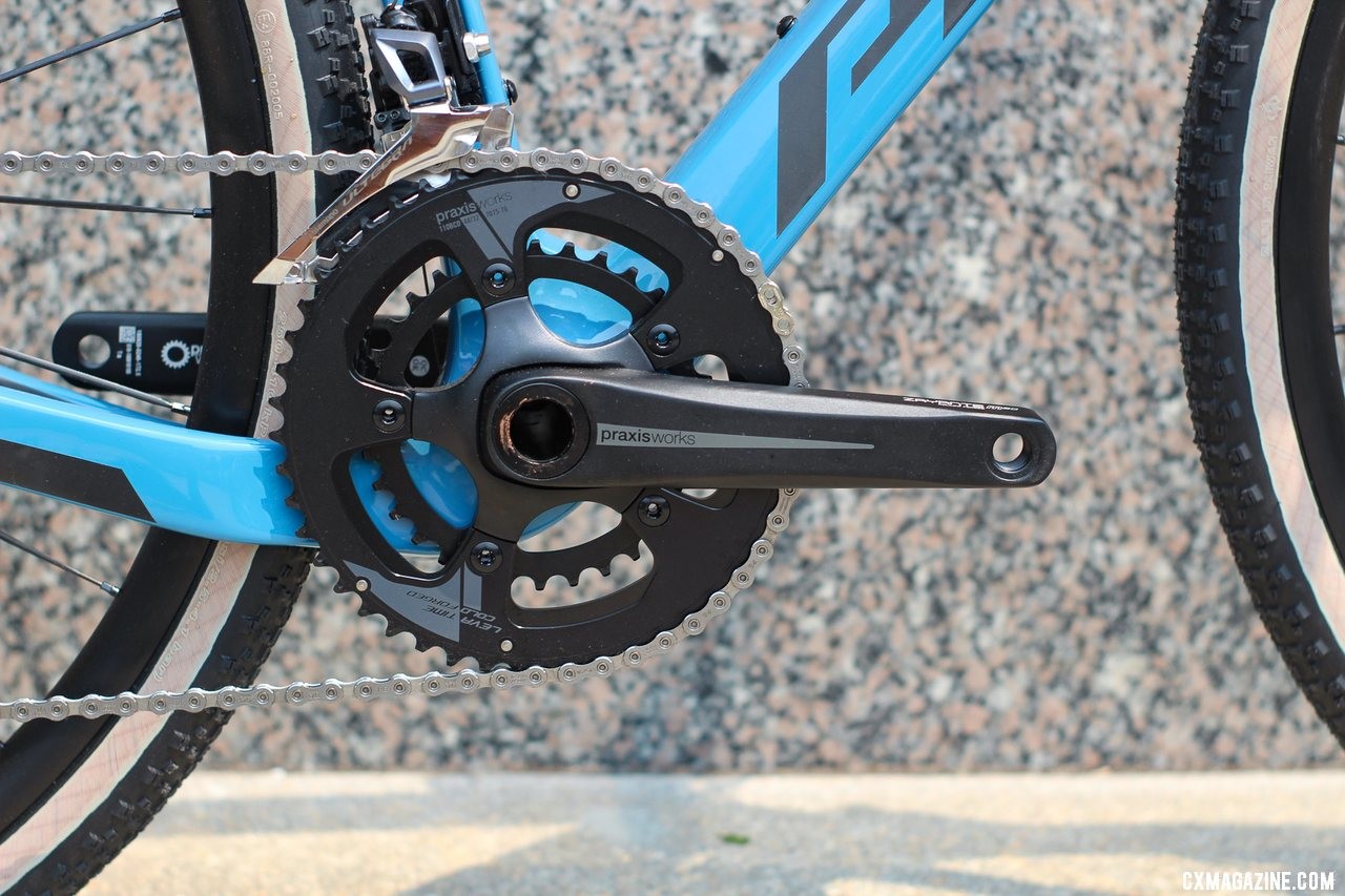 Pivot's all-new versatile Vault cyclocross/gravel bike with a Shimano Pro Ultegra 2x build. © Cyclocross Magazine