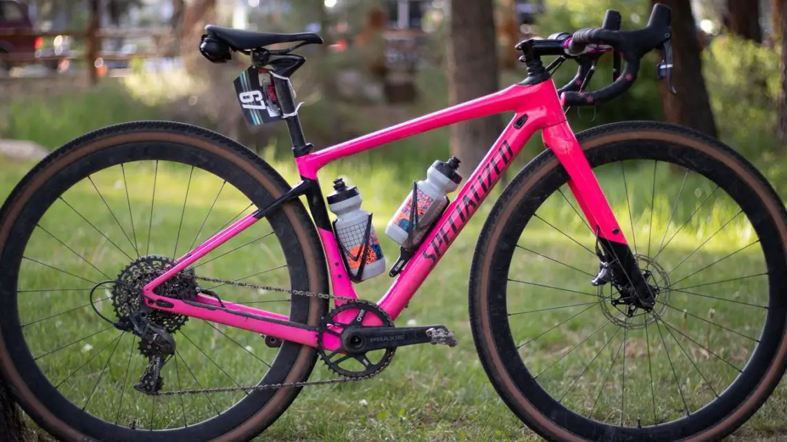 Sarah Sturm's 2019 Lost and Found Specialized Diverge gravel bike. © A. Yee / Cyclocross Magazine