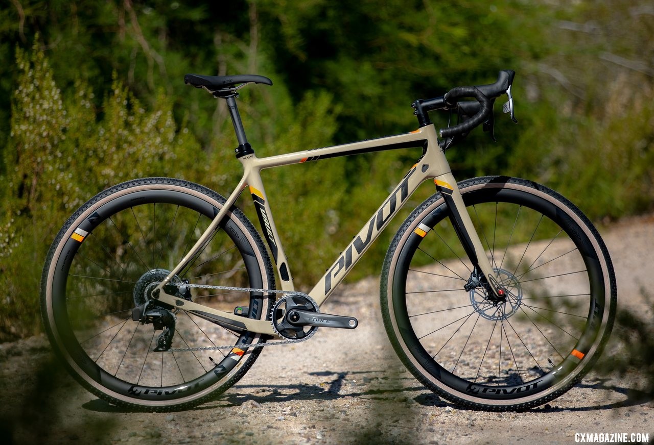 Pivot's all-new versatile Vault cyclocross / gravel bike with a SRAM Team Force 1 AXS eTap build.