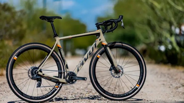 Pivot's all-new versatile Vault cyclocross / gravel bike with a SRAM Team Force 1 AXS eTap build.