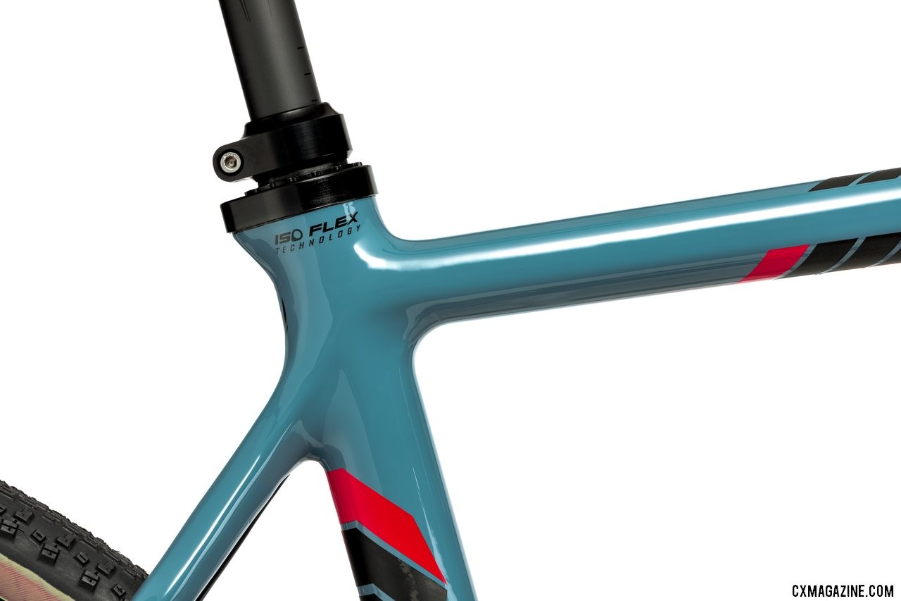 Pivot's all-new versatile Vault cyclocross/gravel bike incorporates a new ISO FLEX insert to absorb road vibrations.