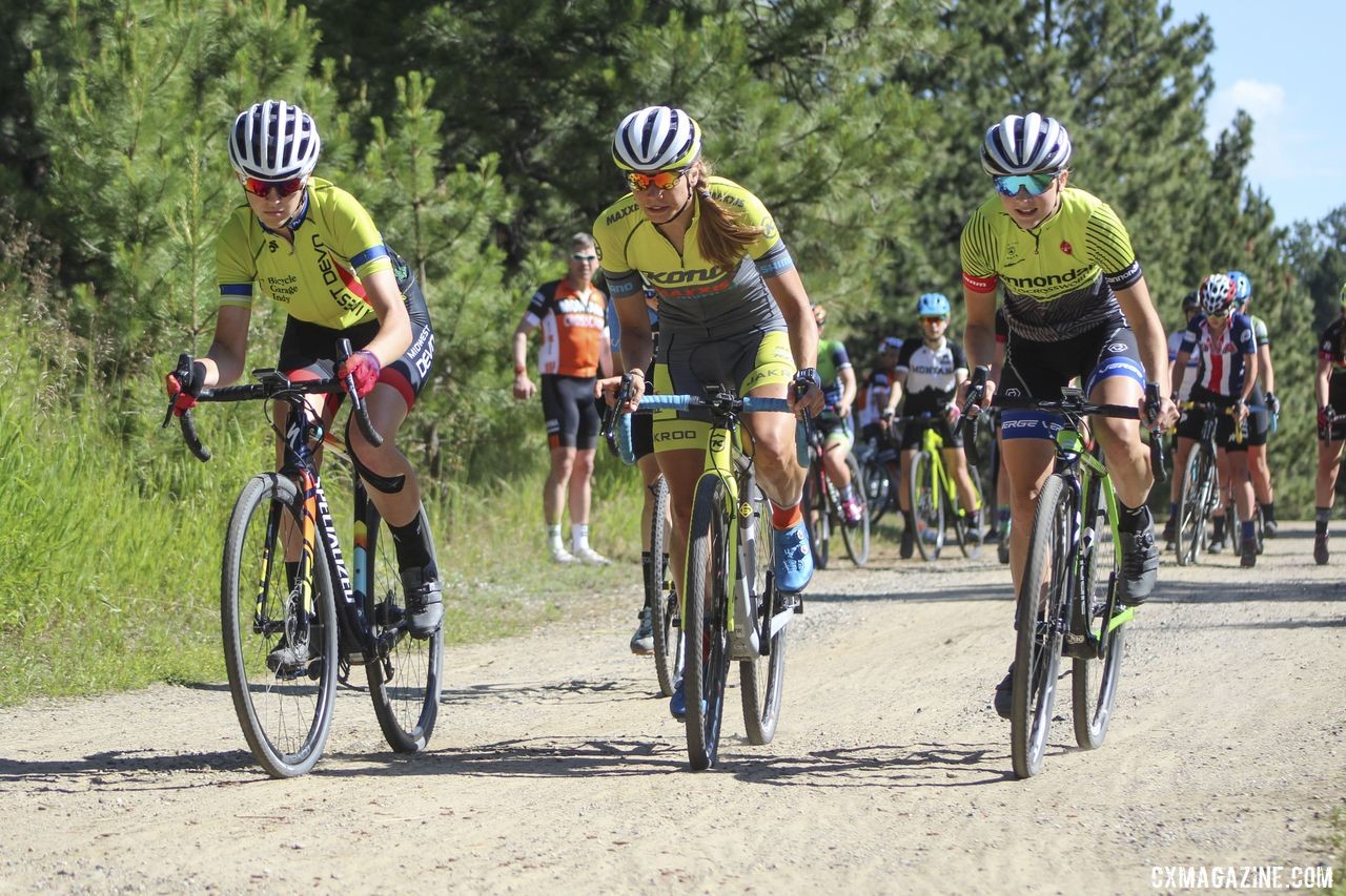 Matchy matchy. 2019 Women's MontanaCrossCamp, Thursday. © Z. Schuster / Cyclocross Magazine