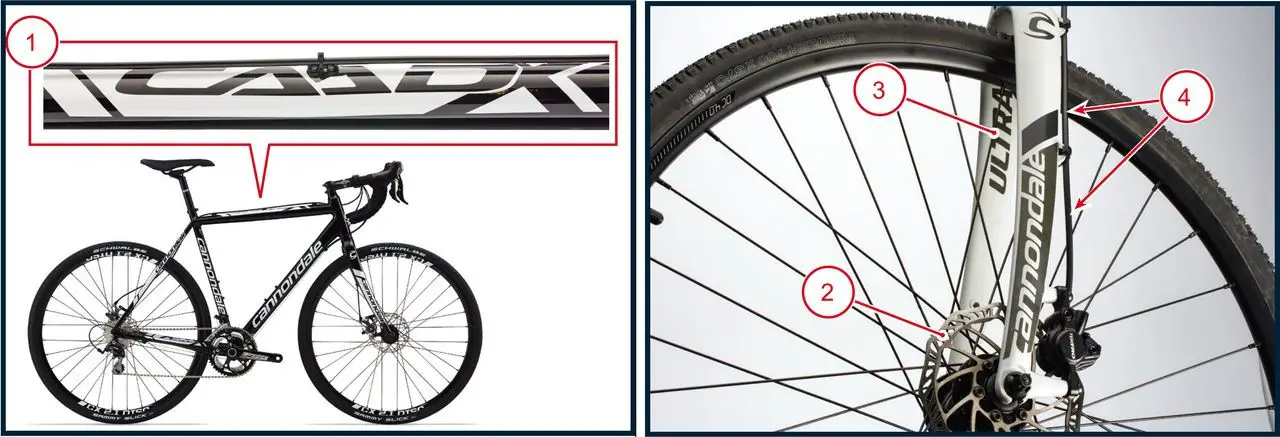 A recall for 2013 to 2016 Cannondale CAADX cyclocross bikes has been issued.