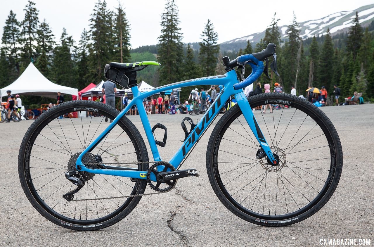 Dong borrowed a bike from friend Sofia Gomez Villafane and won the Crusher. 2019 Crusher in the Tushar Gravel Race. © Cathy Fegan-Kim / Cottonsox Photo