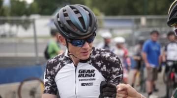 Alex Grant was ready to go at the start of the 2019 Crusher in the Tushar. © Hyperthreads