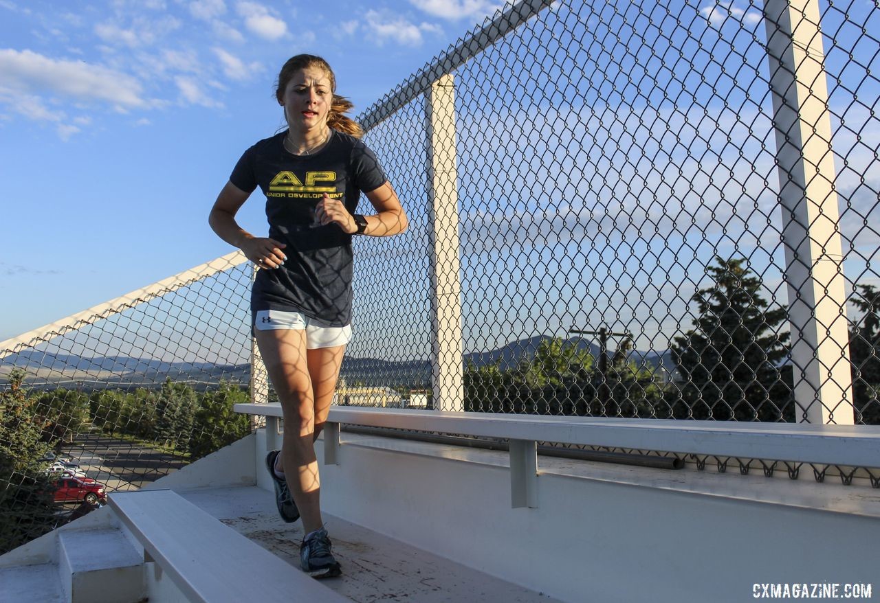 There was never a dull moment at camp with a variety of drills on and off the bike. 2019 Women's MontanaCrossCamp, Friday. © Z. Schuster / Cyclocross Magazine