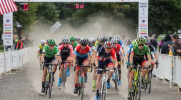 Rochester Cyclocross will be the first day of school for amateurs and pros alike. 2018 Rochester Cyclocross. © Bruce Buckley