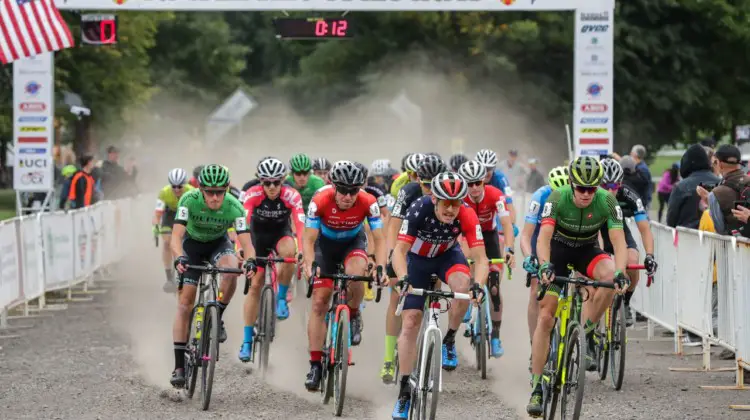 Rochester Cyclocross will be the first day of school for amateurs and pros alike. 2018 Rochester Cyclocross. © Bruce Buckley