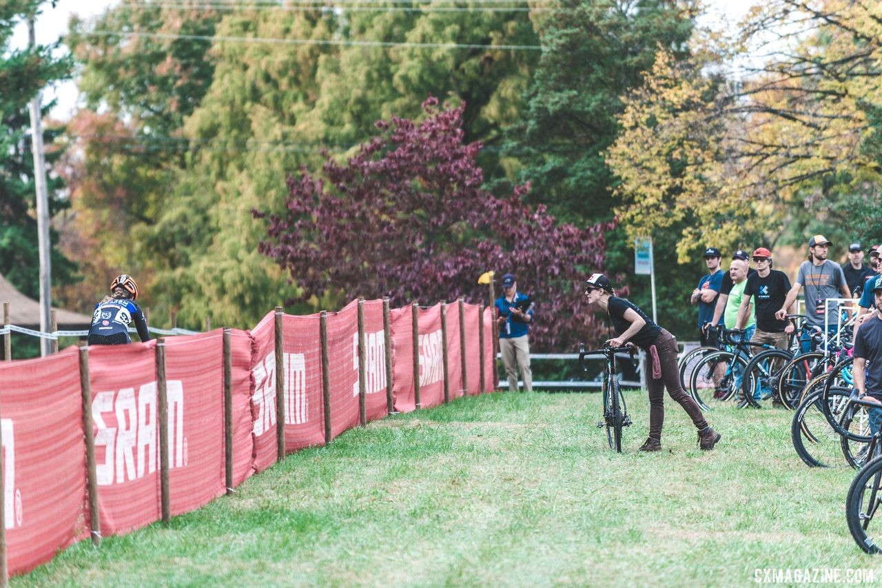 Brenna Wrye-Simpson has flourished in her current roles with Sellwood Cycle Repair and Team S&M CX. © Adam Koble