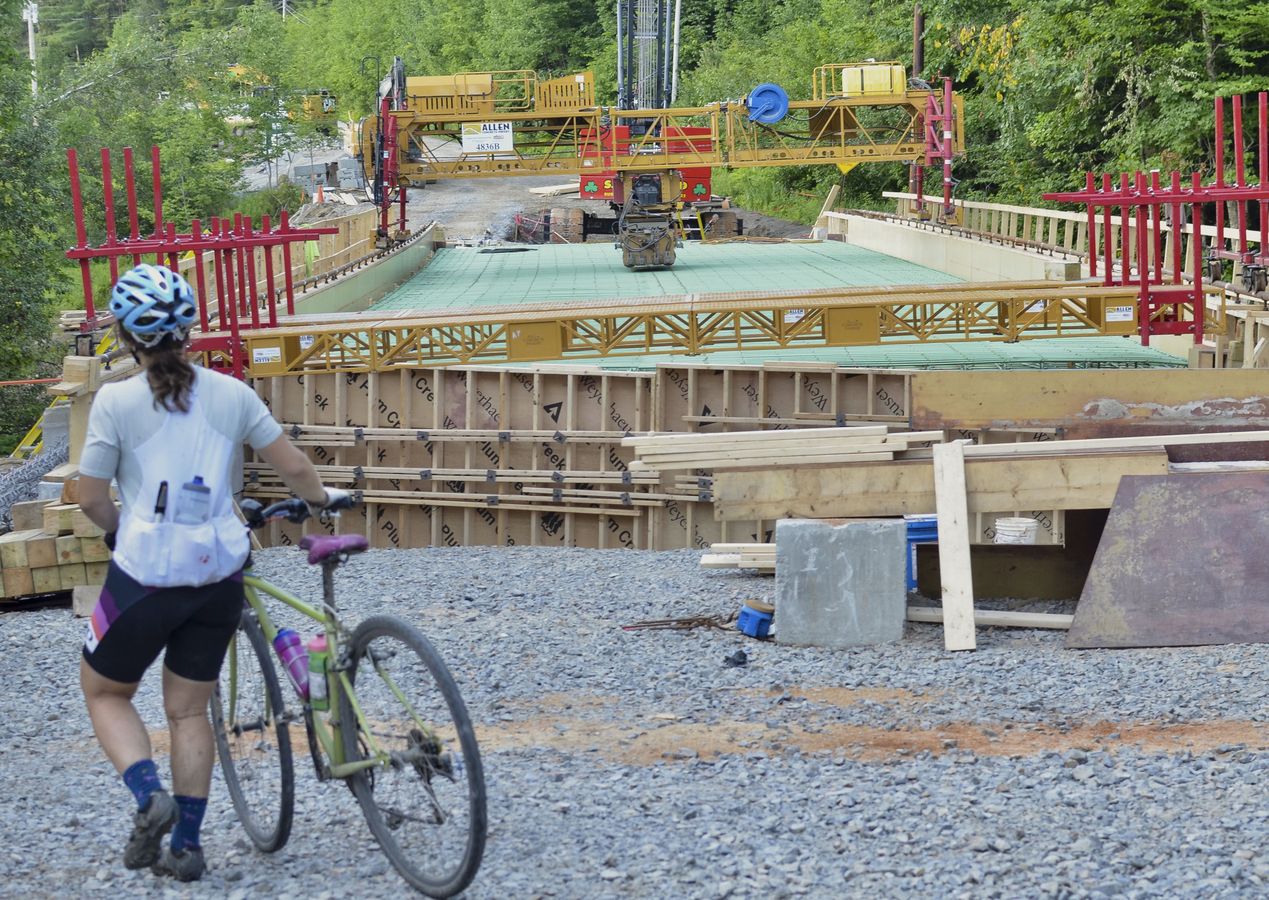 Bridge out? Go around. 2019 Irreverent Road Ride 8.0. © Mitch McArtor / Still Life Designs