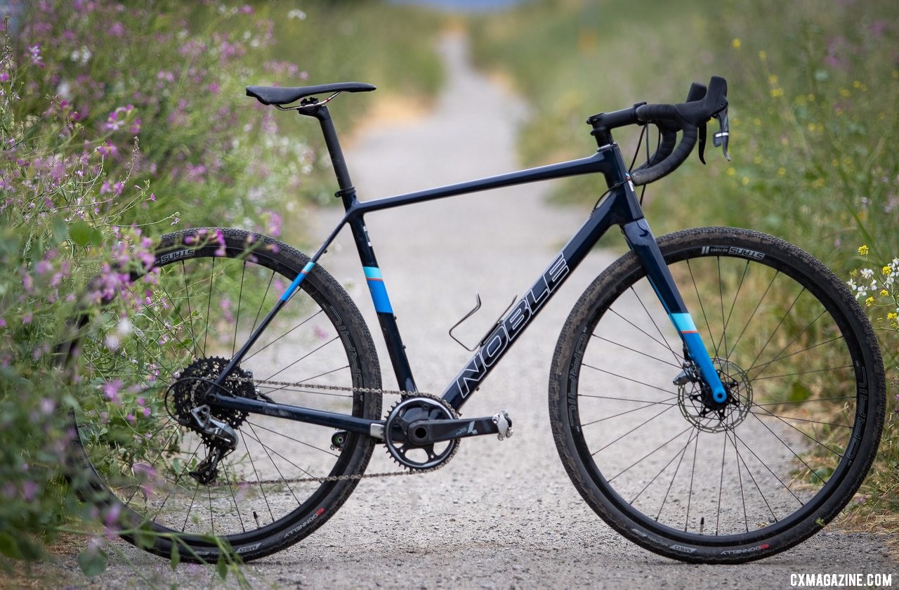 The Noble Bikes carbon GX5 gravel bike. © A. Yee / Cyclocross Magazine