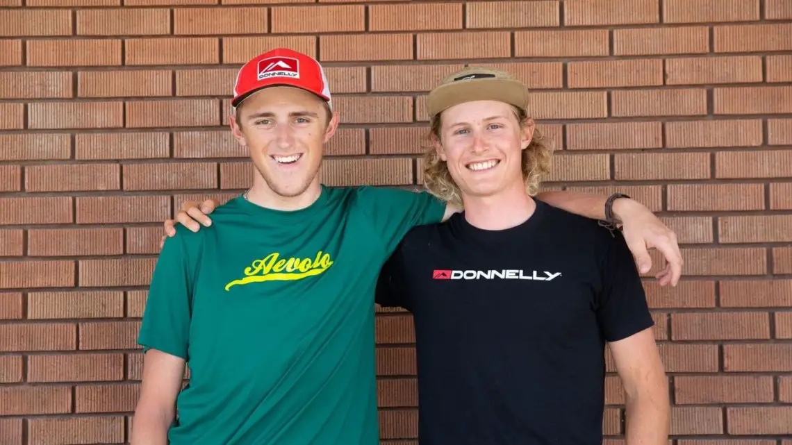 Gage Hecht and Lance Haidet will be racing for the Donnelly - Aevolo Cyclocross Team in 2019/20. photo: Donnelly