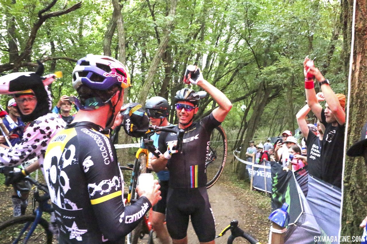 Video Sven Nys Tries Tries Tries Again to Climb the Trek CX Cup