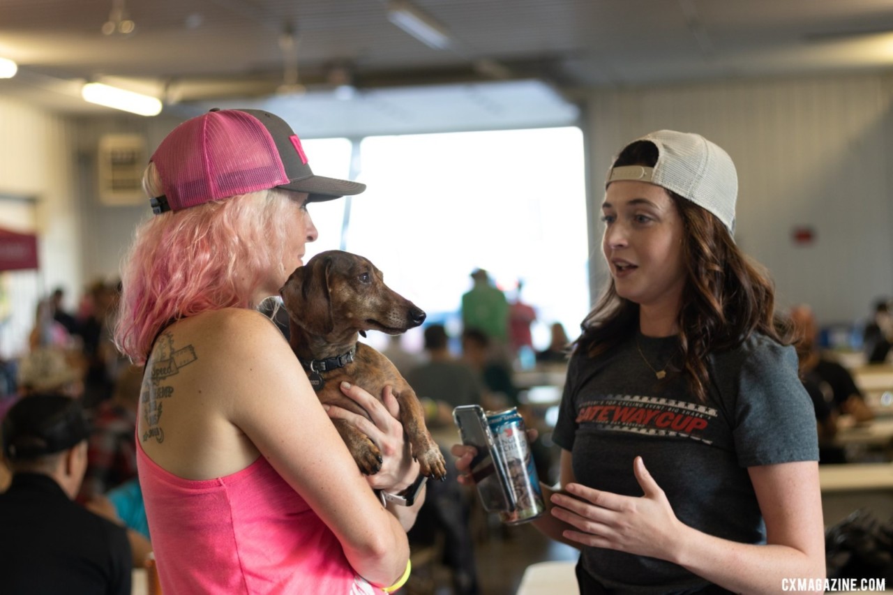 Furry fans. 2019 Jingle Cross. © A. Yee / Cyclocross Magazine