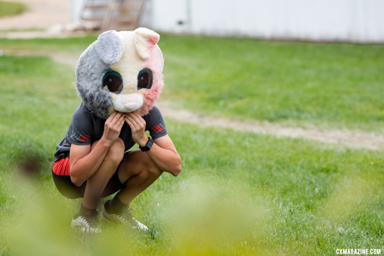 Furry fan. 2019 Jingle Cross. © A. Yee / Cyclocross Magazine