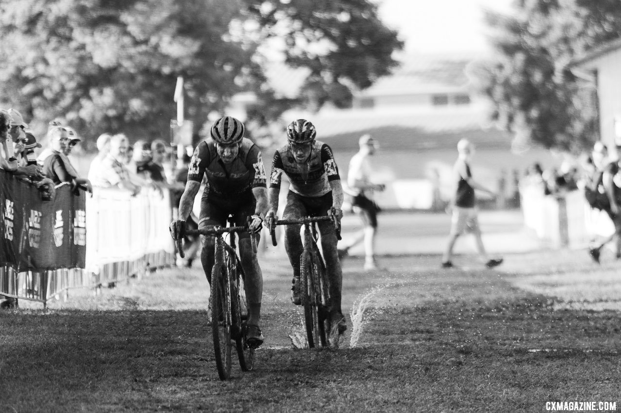 Werner raced to 9th. 2019 Jingle Cross Sunday UCI C1, Elite Men. © D. Mable / Cyclocross Magazine