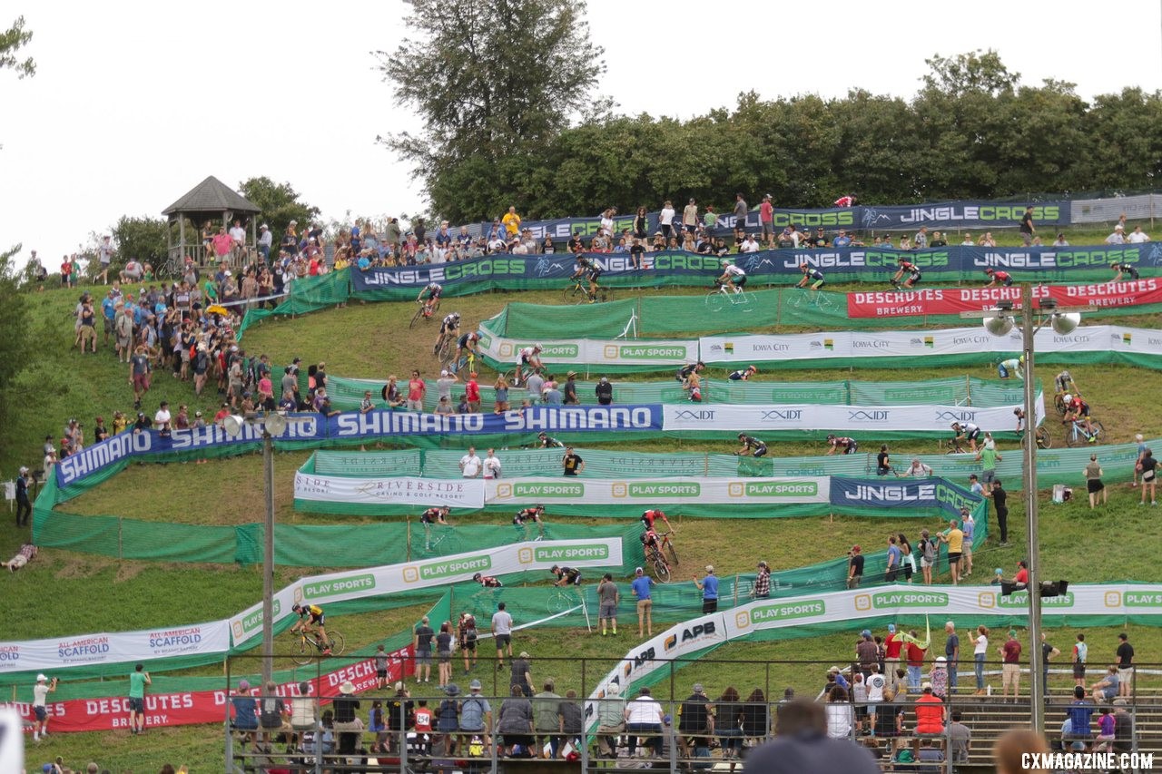 2019 Jingle Cross World Cup, Elite Men. © D. Mable / Cyclocross Magazine